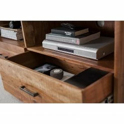 Ars manufacti Meuble TV Mackz I - Acacia massif - Acacia / Noir vieilli -loftscape Boutique 1000226069 220127 084010000065 DETAILS P000000001000226069