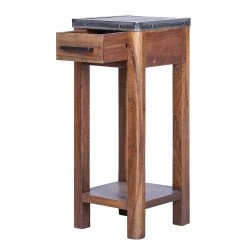 Ars manufacti Bout de canapé Mackz - Acacia massif - Acacia / Noir vieilli -loftscape Boutique 1000226074 220330 040 DETAILS P000000001000226074