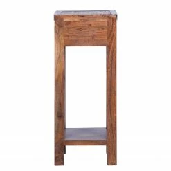 Ars manufacti Bout de canapé Mackz - Acacia massif - Acacia / Noir vieilli -loftscape Boutique 1000226074 220330 045 DETAILS P000000001000226074