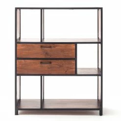 Ars manufacti Étagère Moboki - Manguier massif / Métal - Manguier foncé / Noir 23 Ars manufacti Étagère Moboki - Manguier massif / Métal - Manguier foncé / Noir -loftscape Boutique 1000226166 210226 06581300003 DETAILS P000000001000226166