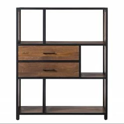 Ars manufacti Étagère Moboki - Manguier massif / Métal - Manguier foncé / Noir 27 Ars manufacti Étagère Moboki - Manguier massif / Métal - Manguier foncé / Noir -loftscape Boutique 1000226166 210430 12501300002 DETAILS P000000001000226166