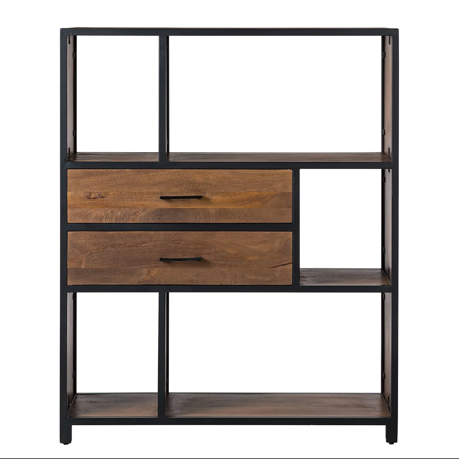 Ars manufacti Étagère Moboki - Manguier massif / Métal - Manguier foncé / Noir 10 Ars manufacti Étagère Moboki - Manguier massif / Métal - Manguier foncé / Noir – Image 8