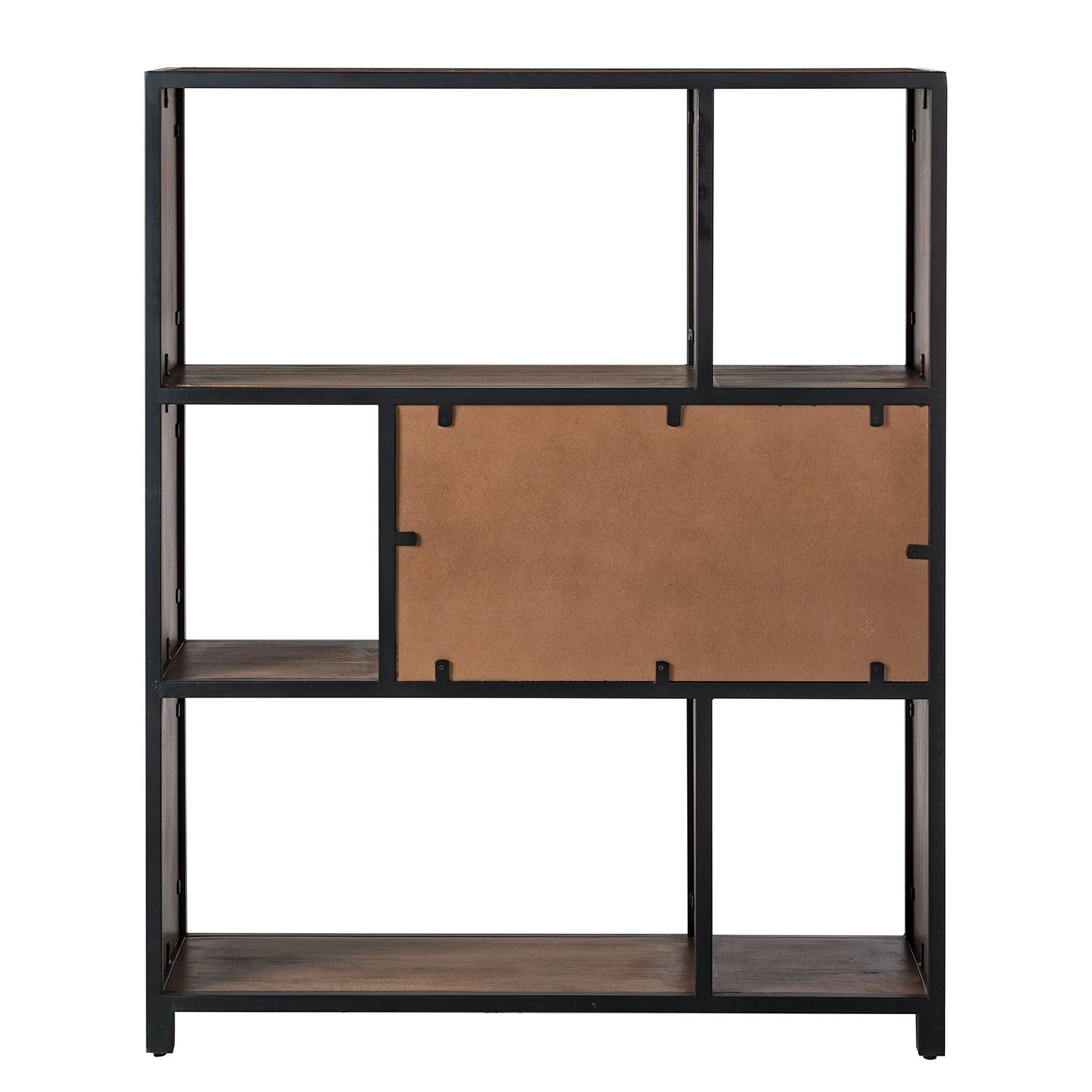 Ars manufacti Étagère Moboki - Manguier massif / Métal - Manguier foncé / Noir 9 Ars manufacti Étagère Moboki - Manguier massif / Métal - Manguier foncé / Noir – Image 7