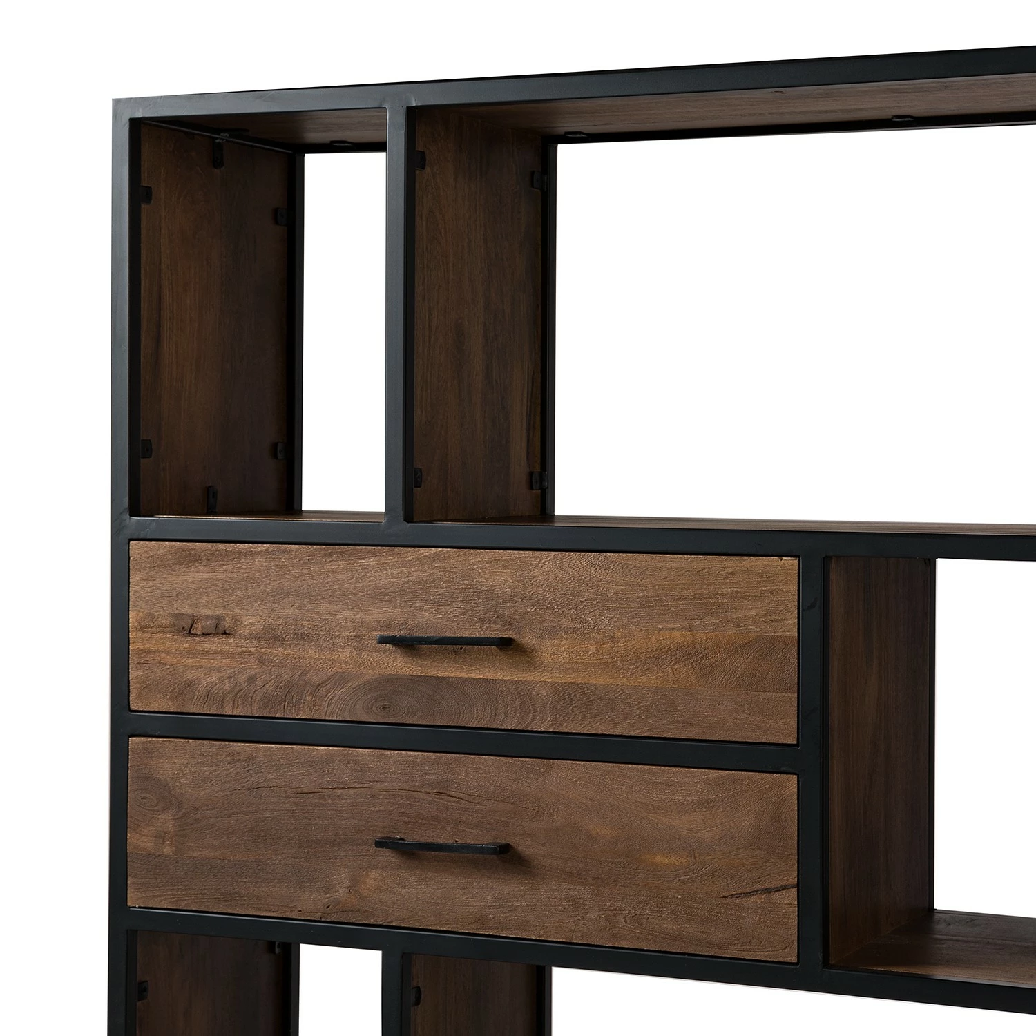 Ars manufacti Étagère Moboki - Manguier massif / Métal - Manguier foncé / Noir 16 Ars manufacti Étagère Moboki - Manguier massif / Métal - Manguier foncé / Noir – Image 14