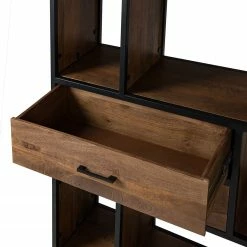 Ars manufacti Étagère Moboki - Manguier massif / Métal - Manguier foncé / Noir 34 Ars manufacti Étagère Moboki - Manguier massif / Métal - Manguier foncé / Noir -loftscape Boutique 1000226166 210430 12502000007 DETAILS P000000001000226166