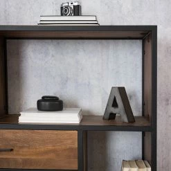 Ars manufacti Étagère Moboki - Manguier massif / Métal - Manguier foncé / Noir 32 Ars manufacti Étagère Moboki - Manguier massif / Métal - Manguier foncé / Noir -loftscape Boutique 1000226166 211112 135144000032 DETAILS P000000001000226166