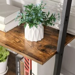 Red Living Étagère échelle Crosshill II - Marron / Noir 13 Red Living Étagère échelle Crosshill II - Marron / Noir -loftscape Boutique 1000226190 200922 17383600067 DETAILS P000000001000226190