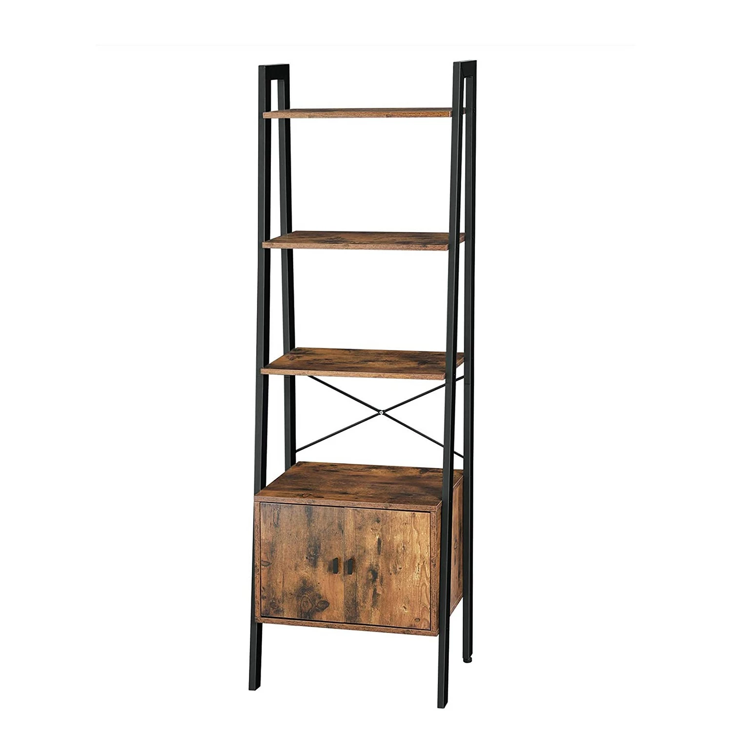 Red Living Étagère Cushing - Marron / Noir 3 Red Living Étagère Cushing - Marron / Noir