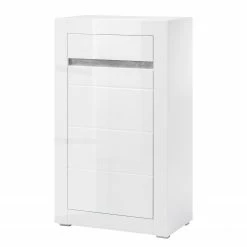 Loftscape Commode Cape Ann IV - Blanc brillant / Blanc mat