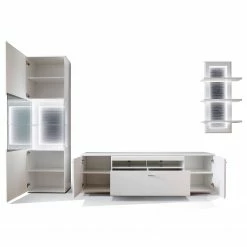 Loftscape Meubles TV muraux Cassville II ( 4 él.) - Blanc mat / Anthracite -loftscape Boutique 1000226402 200925 06054000022 DETAILS P000000001000226402