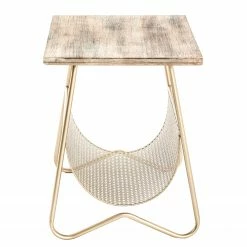 Red Living Bout de canapé Massillon - Placage en bois véritable / Métal - Doré 9 Red Living Bout de canapé Massillon - Placage en bois véritable / Métal - Doré -loftscape Boutique 1000227231 201006 13133700027 DETAILS P000000001000227231