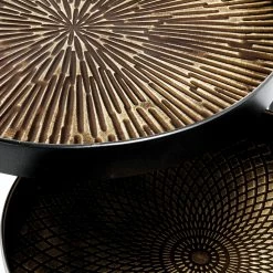 Red Living Tables gigognes Ceell (2 éléments) - Métal - Cuivre / Noir -loftscape Boutique 1000227243 201006 13142900057 DETAILS P000000001000227243