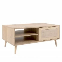 Naturoo Table basse Bouzy - Imitation chêne Sonoma