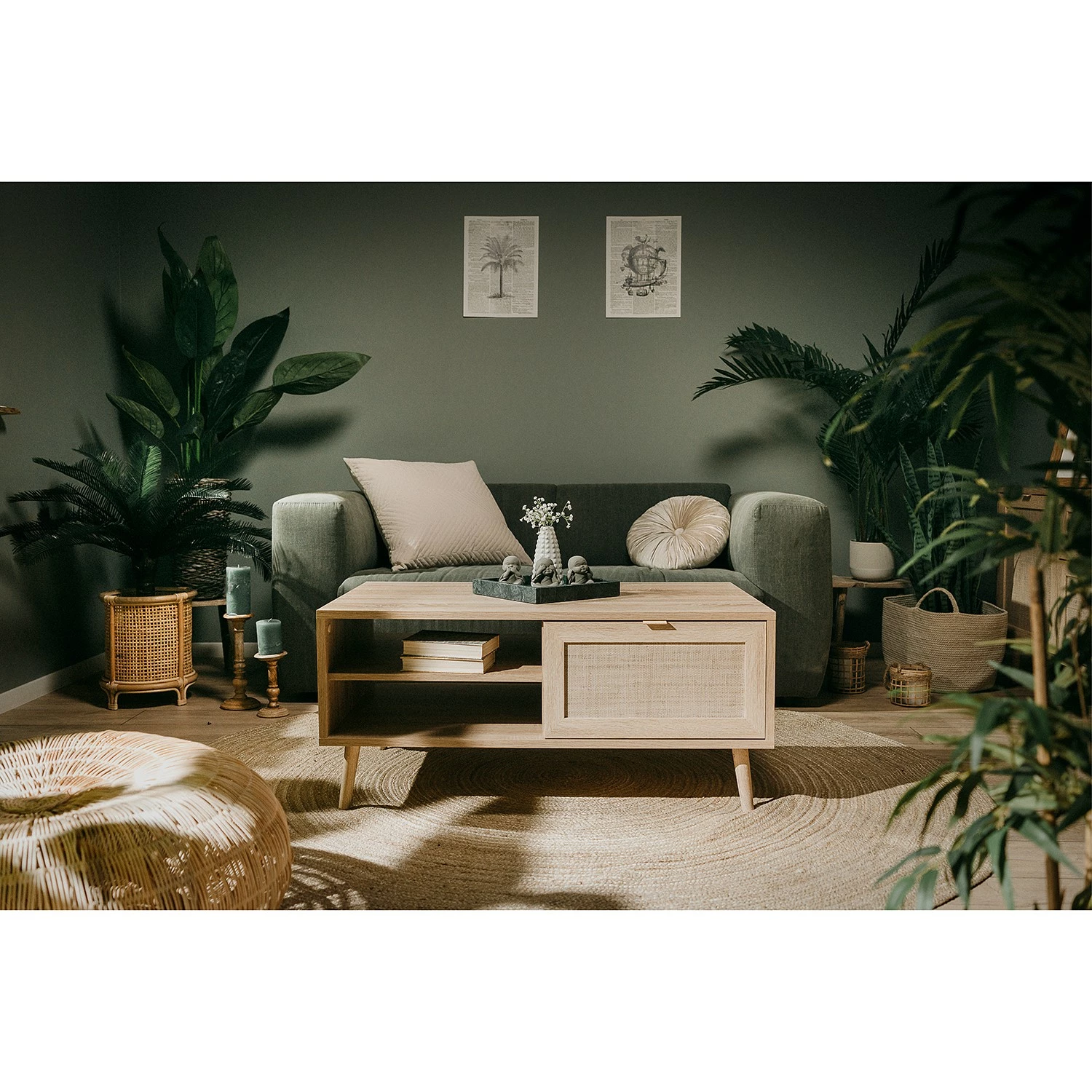 Naturoo Table basse Bouzy - Imitation chêne Sonoma 4 Naturoo Table basse Bouzy - Imitation chêne Sonoma – Image 2