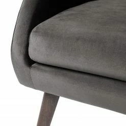 Ridgevalley Canapé Volonne (2 places) - Velours Ravi: Gris -loftscape Boutique 1000227271 210319 14051500034 DETAILS P000000001000227271