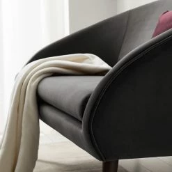 Ridgevalley Canapé Volonne (2 places) - Velours Ravi: Gris -loftscape Boutique 1000227271 210325 06593900021 DETAILS P000000001000227271