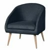 Ridgevalley Fauteuil Volonne - Tissu Nere: Bleu marine -loftscape Boutique 1000227313 210319 14063700186 IMAGE P000000001000227313