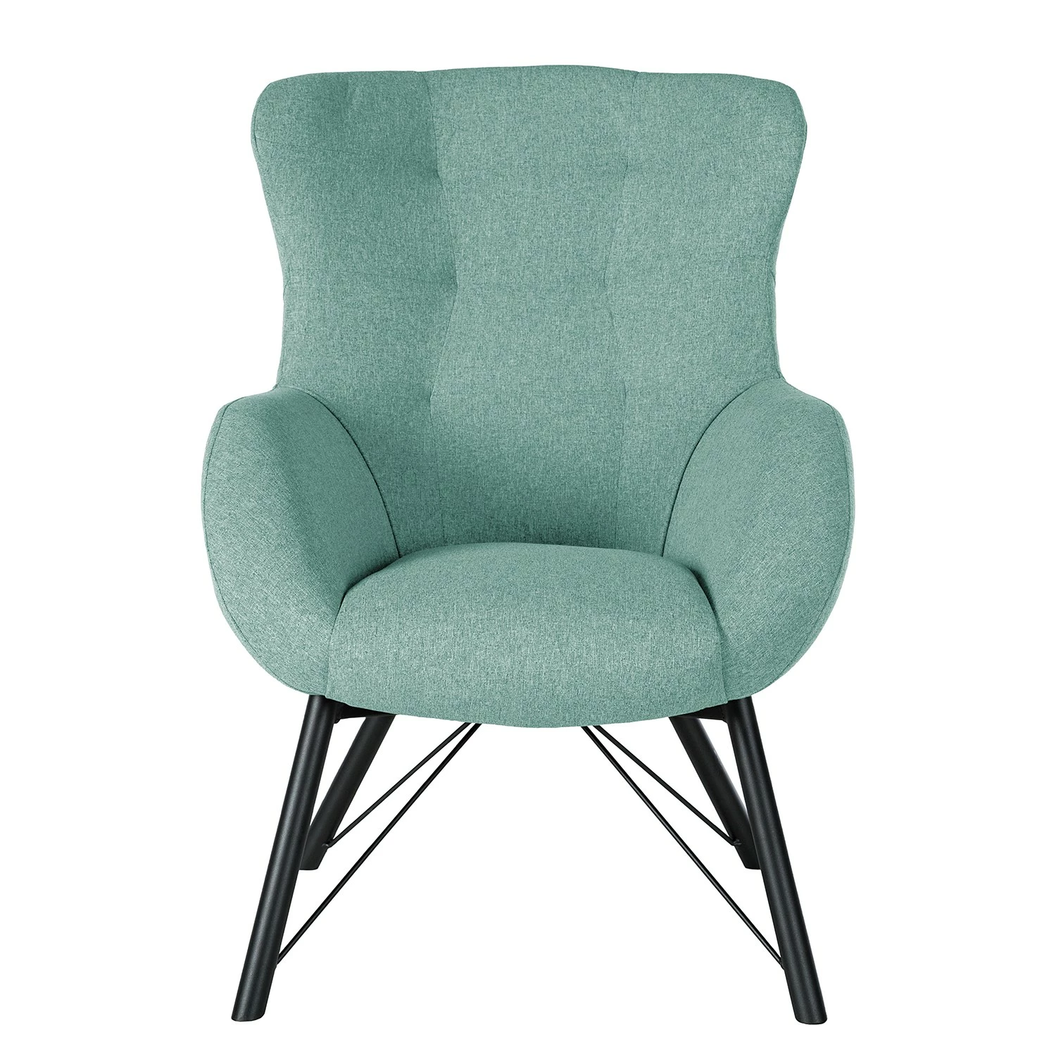 Loftscape Fauteuil Newfield - Tissu - Tissu Voer: Bleu clair 6 Loftscape Fauteuil Newfield - Tissu - Tissu Voer: Bleu clair – Image 4