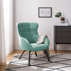 Loftscape Fauteuil Newfield - Tissu - Tissu Voer: Bleu clair 22 Loftscape Fauteuil Newfield - Tissu - Tissu Voer: Bleu clair -loftscape Boutique 1000227355 210428 11280900039 MOOD DETAILS P000000001000227355 mood
