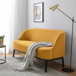 Ridgevalley Canapé Voiteur (2-3 places) - Microfibre Sela: Jaune maïs - Hêtre foncé 16 Ridgevalley Canapé Voiteur (2-3 places) - Microfibre Sela: Jaune maïs - Hêtre foncé -loftscape Boutique 1000227365 210426 16022500121 MOOD DETAILS P000000001000227365 mood