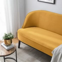 Ridgevalley Canapé Voiteur (2-3 places) - Microfibre Sela: Jaune maïs - Hêtre foncé 21 Ridgevalley Canapé Voiteur (2-3 places) - Microfibre Sela: Jaune maïs - Hêtre foncé -loftscape Boutique 1000227365 210426 16023300124 DETAILS P000000001000227365