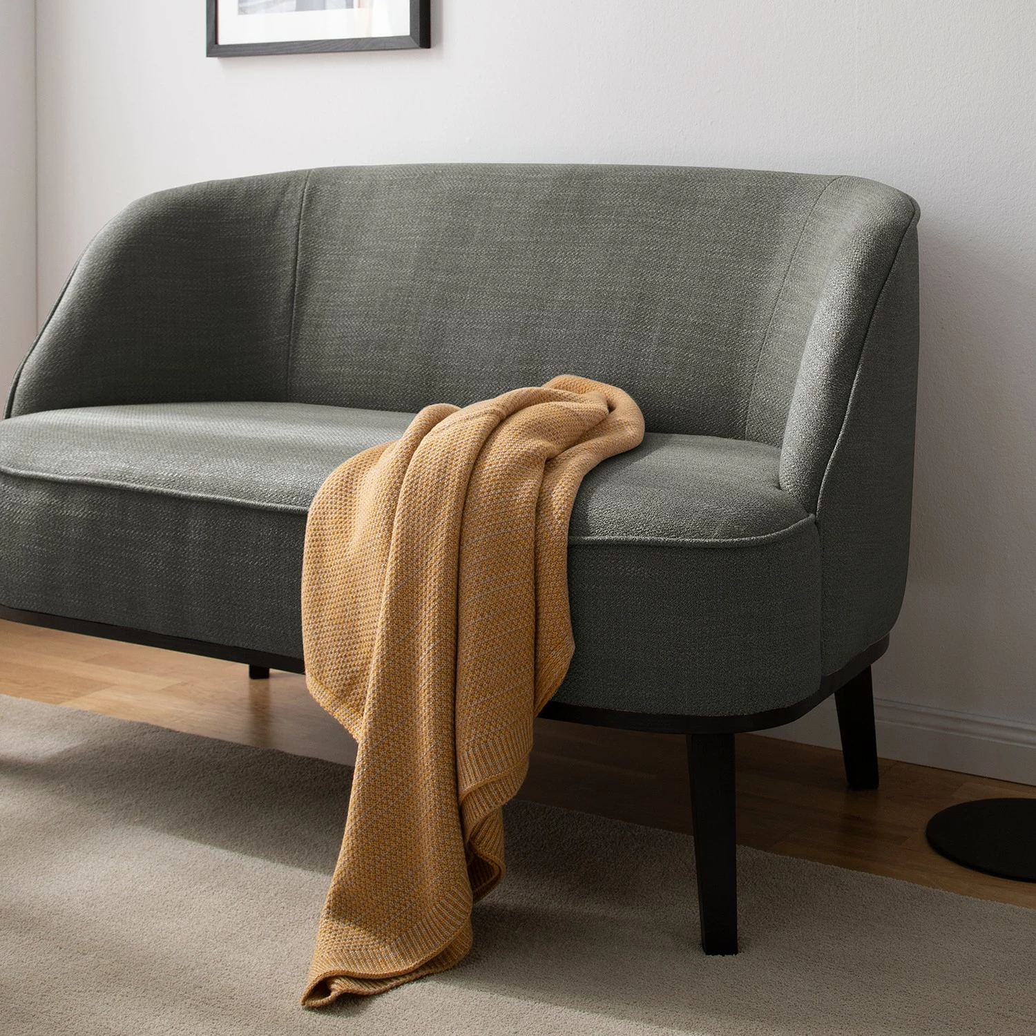 Ridgevalley Canapé Voiteur (2-3 places) - Tissu Noela: Gris - Hêtre foncé 10 Ridgevalley Canapé Voiteur (2-3 places) - Tissu Noela: Gris - Hêtre foncé – Image 8