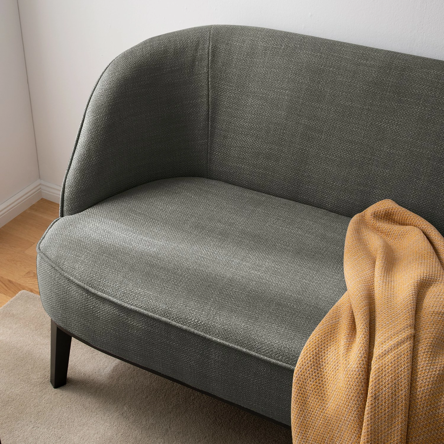 Ridgevalley Canapé Voiteur (2-3 places) - Tissu Noela: Gris - Hêtre foncé 11 Ridgevalley Canapé Voiteur (2-3 places) - Tissu Noela: Gris - Hêtre foncé – Image 9