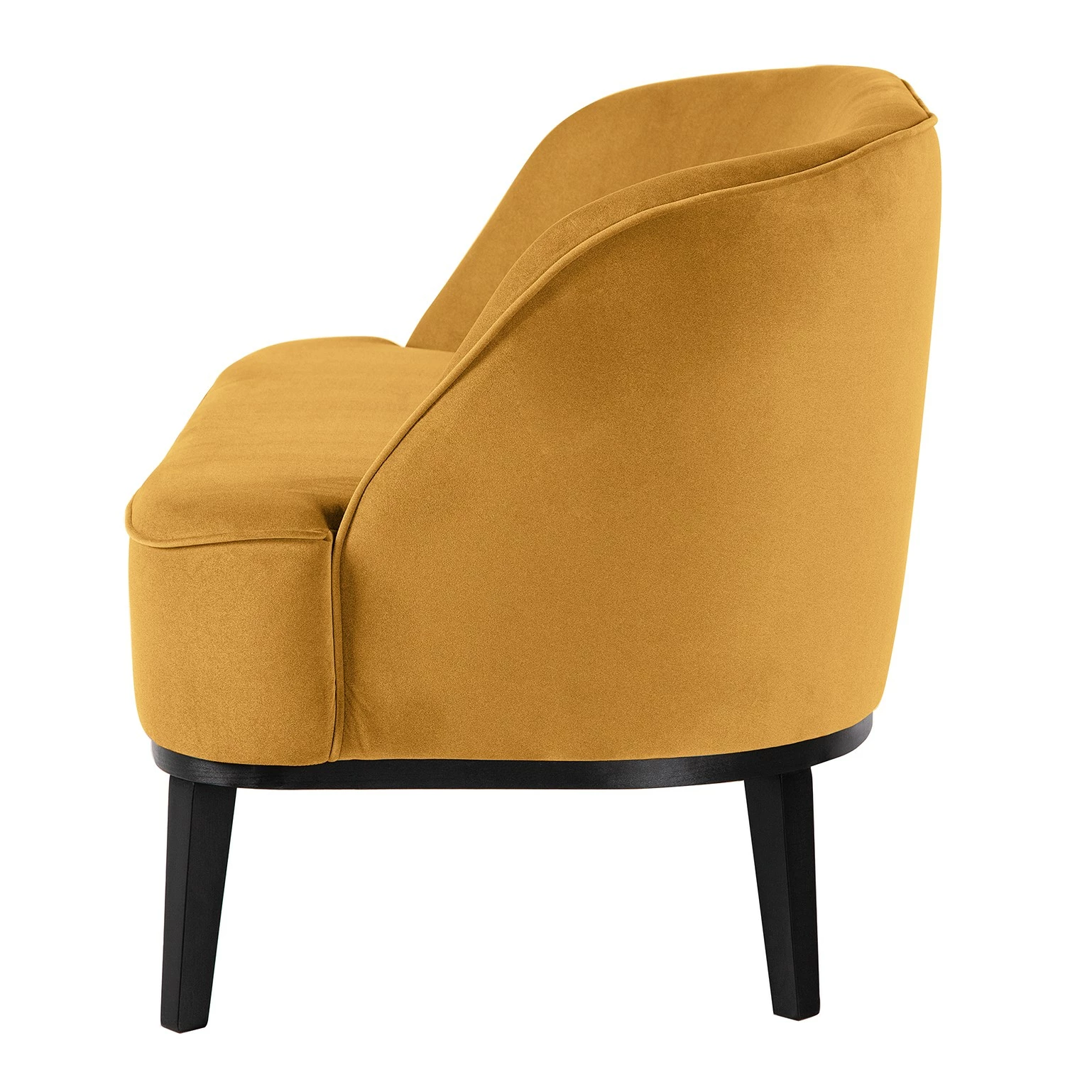 Ridgevalley Canapé Voiteur (2-3 places) - Microfibre Sela: Jaune maïs - Hêtre foncé 7 Ridgevalley Canapé Voiteur (2-3 places) - Microfibre Sela: Jaune maïs - Hêtre foncé – Image 5