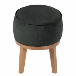 Ridgevalley Repose-pieds Voiteur - Tissu Nere: Noir - Hêtre clair 17 Ridgevalley Repose-pieds Voiteur - Tissu Nere: Noir - Hêtre clair -loftscape Boutique 1000227414 210414 06451800141 DETAILS P000000001000227414