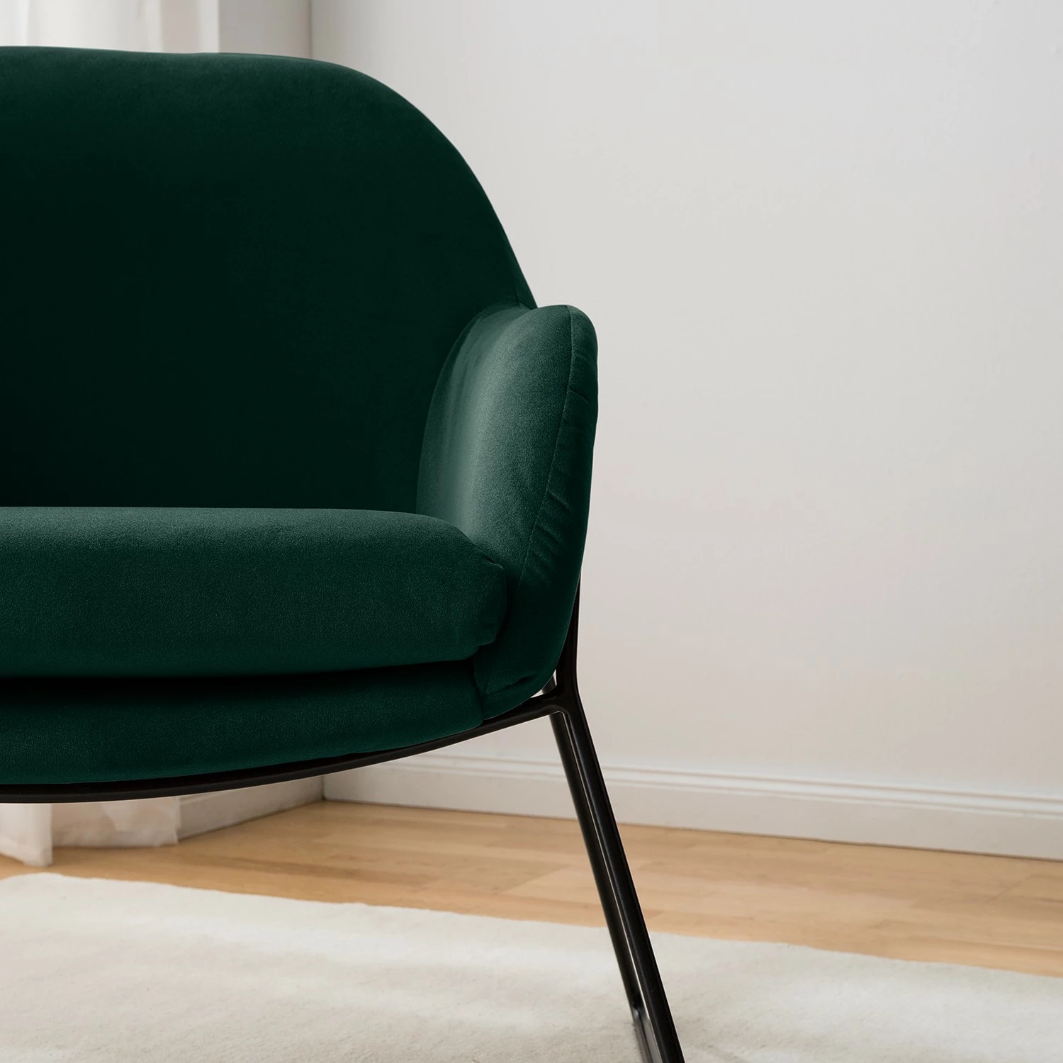 Red Living Fauteuil Culin - Microfibre Sela: Pétrole 14 Red Living Fauteuil Culin - Microfibre Sela: Pétrole – Image 12