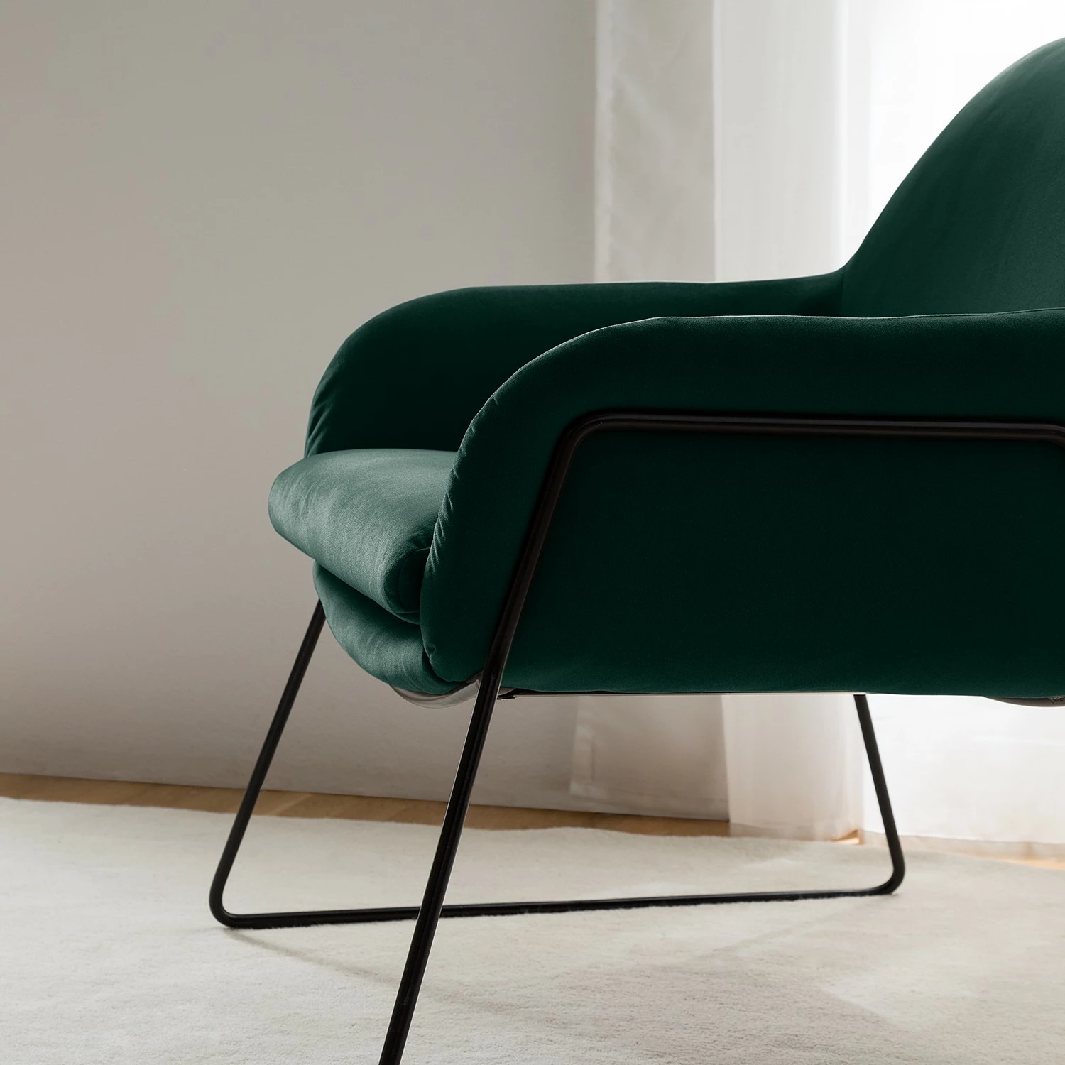 Red Living Fauteuil Culin - Microfibre Sela: Pétrole 15 Red Living Fauteuil Culin - Microfibre Sela: Pétrole – Image 13