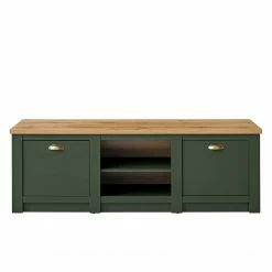 Norrwood Ensemble meubles TV Cardet I (4 élém.) - Vert mousse / Imitation chêne de Wotan 26 Norrwood Ensemble meubles TV Cardet I (4 élém.) - Vert mousse / Imitation chêne de Wotan -loftscape Boutique 1000227559 201016 13035200054 DETAILS P000000001000227559