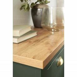 Norrwood Buffet Cardet - Vert mousse / Imitation chêne de Wotan -loftscape Boutique 1000227576 201016 13050700123 DETAILS P000000001000227576