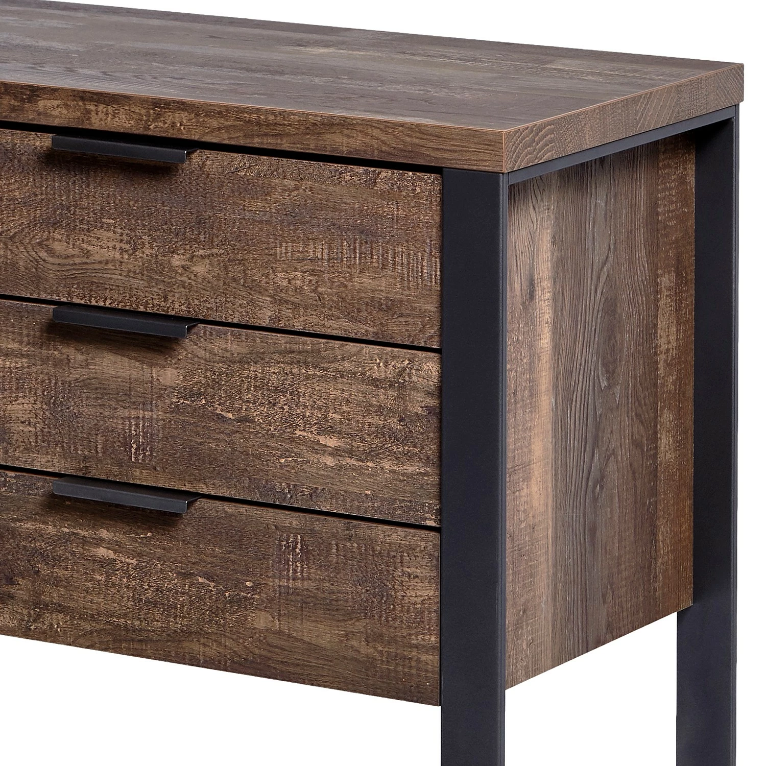 Jahnke Buffet Loop - Imitation chêne rustique 9 Jahnke Buffet Loop - Imitation chêne rustique – Image 7