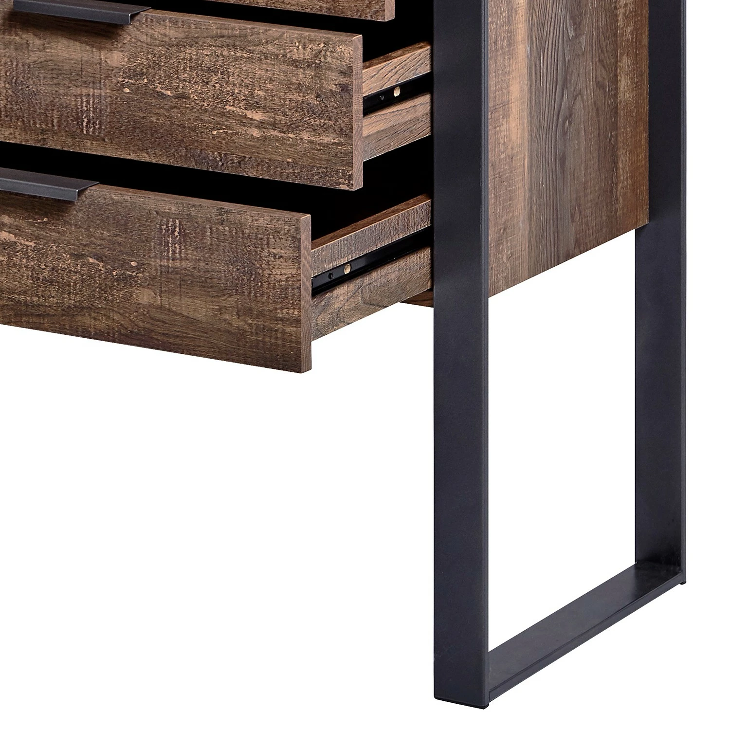 Jahnke Buffet Loop - Imitation chêne rustique 11 Jahnke Buffet Loop - Imitation chêne rustique – Image 9