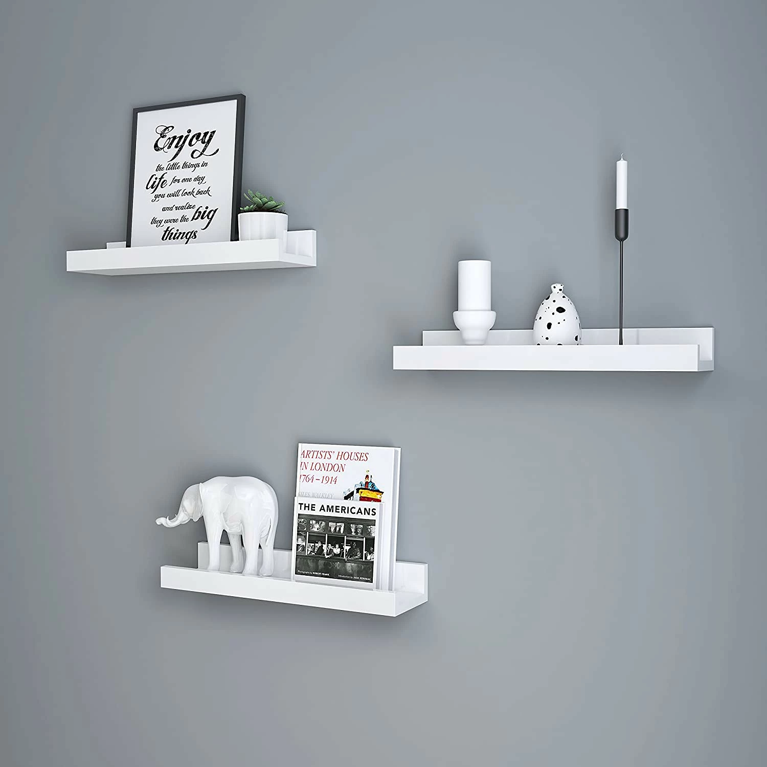 Loftscape Étagères murales Stains I (lot de 3) 5 Loftscape Étagères murales Stains I (lot de 3) – Image 4