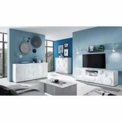 Loftscape Meuble TV Roubia II - Blanc brillant -loftscape Boutique 1000229882 201106 11372900018 MOOD DETAILS P000000001000229882 mood