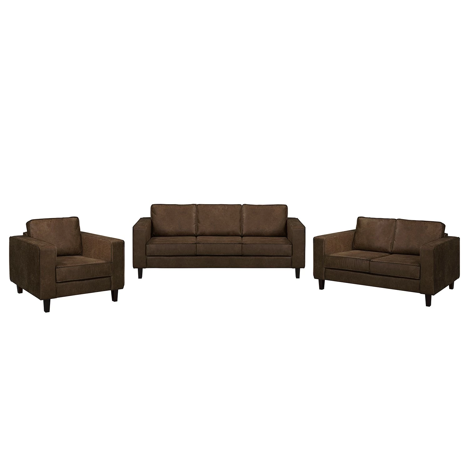 Norrwood Fauteuil MAISON - Tissage à plat - Tissu composite Xia: Marron foncé 10 Norrwood Fauteuil MAISON - Tissage à plat - Tissu composite Xia: Marron foncé – Image 8