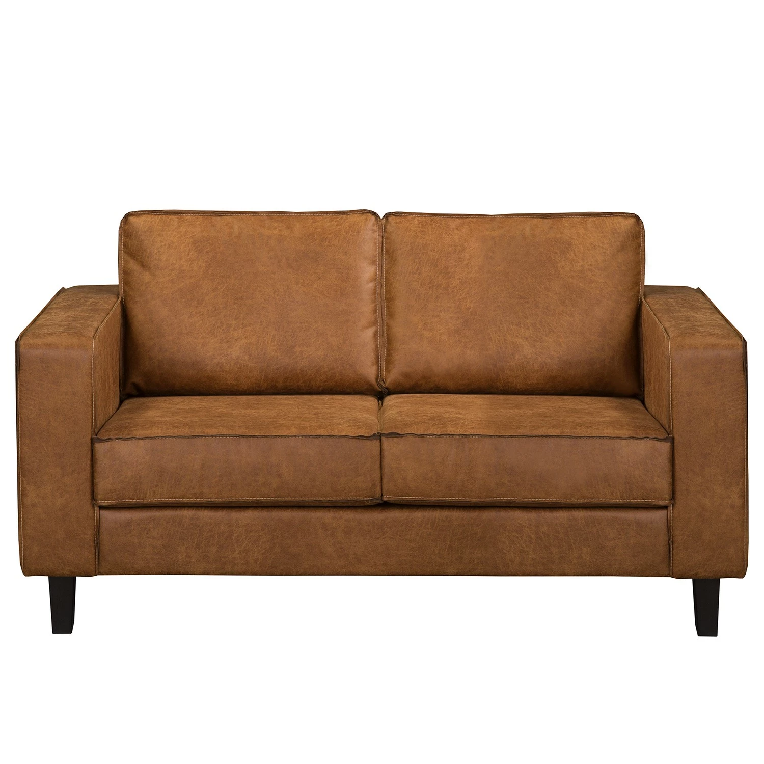 Norrwood Canapé 2 places MAISON - Tissage à plat - Tissu composite Xia: Cognac 4 Norrwood Canapé 2 places MAISON - Tissage à plat - Tissu composite Xia: Cognac – Image 2