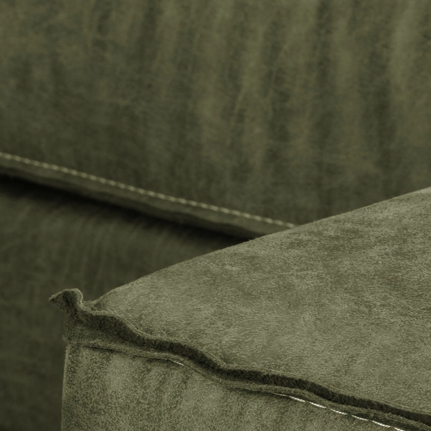 Norrwood Canapé d’angle 1 places MAISON - Tissage à plat - Tissu composite Xia: Vert vieilli - Largeur : 150 cm - Méridienne courte à droite (vue de face) 9 Norrwood Canapé d’angle 1 places MAISON - Tissage à plat - Tissu composite Xia: Vert vieilli - Largeur : 150 cm - Méridienne courte à droite (vue de face) – Image 7