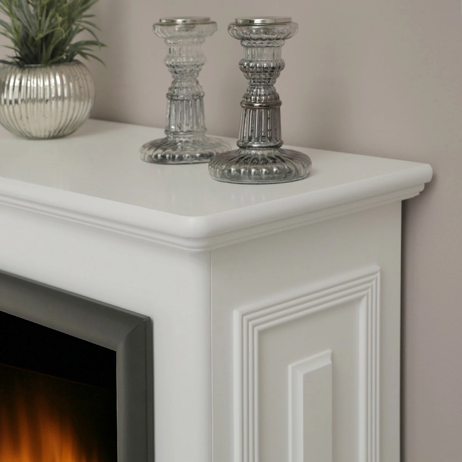 Loftscape Cheminée électrique Toudon - Blanc 9 Loftscape Cheminée électrique Toudon - Blanc – Image 7