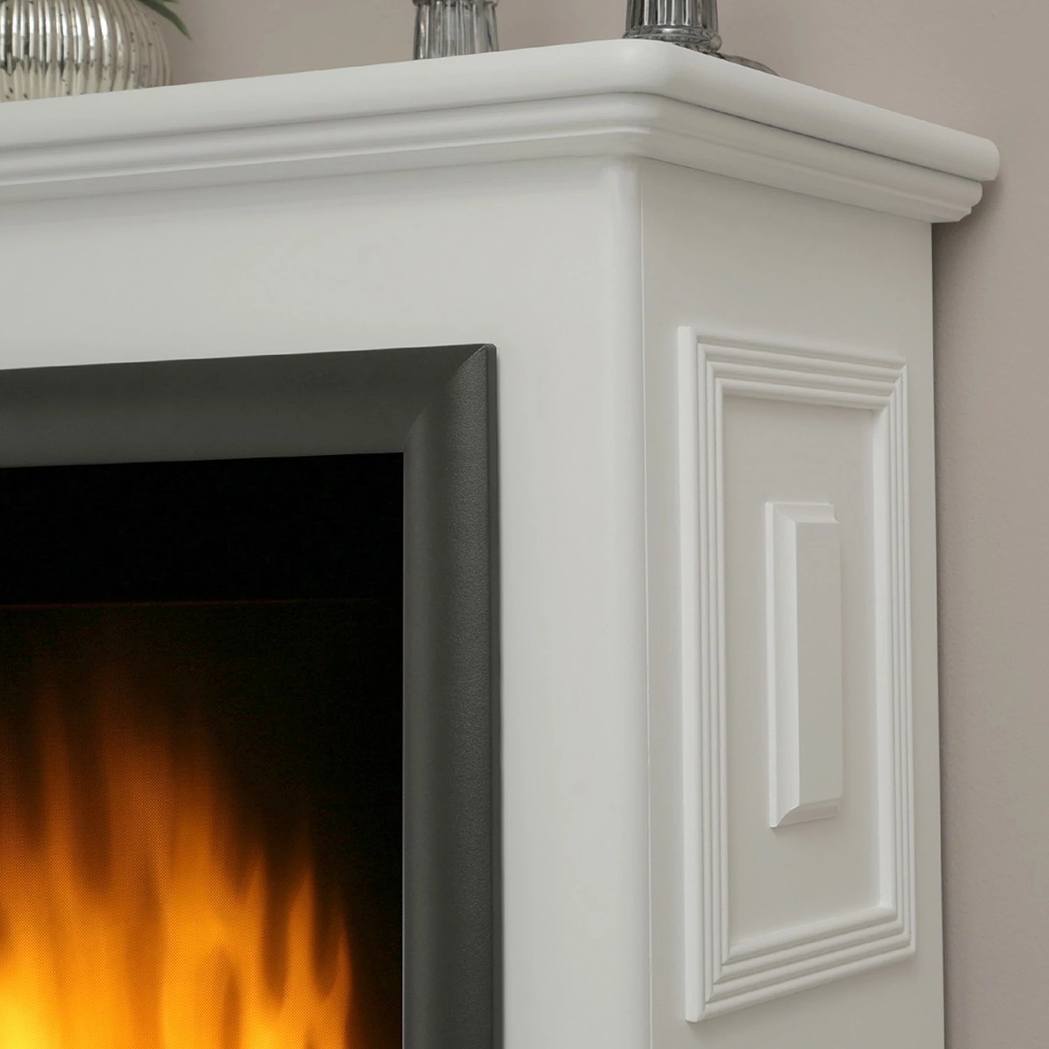 Loftscape Cheminée électrique Toudon - Blanc 12 Loftscape Cheminée électrique Toudon - Blanc – Image 10