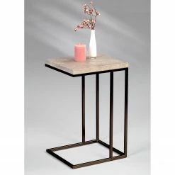 Loftscape Bout de canapé Tuffe - Imitation béton / Noir -loftscape Boutique 1000231181 201118 12540000066 MOOD DETAILS P000000001000231181 mood