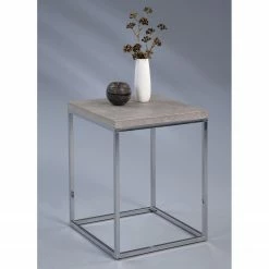 Loftscape Bout de canapé Sewen - Imitation béton / Noir -loftscape Boutique 1000231185 210108 11250800008 MOOD DETAILS P000000001000231185 mood