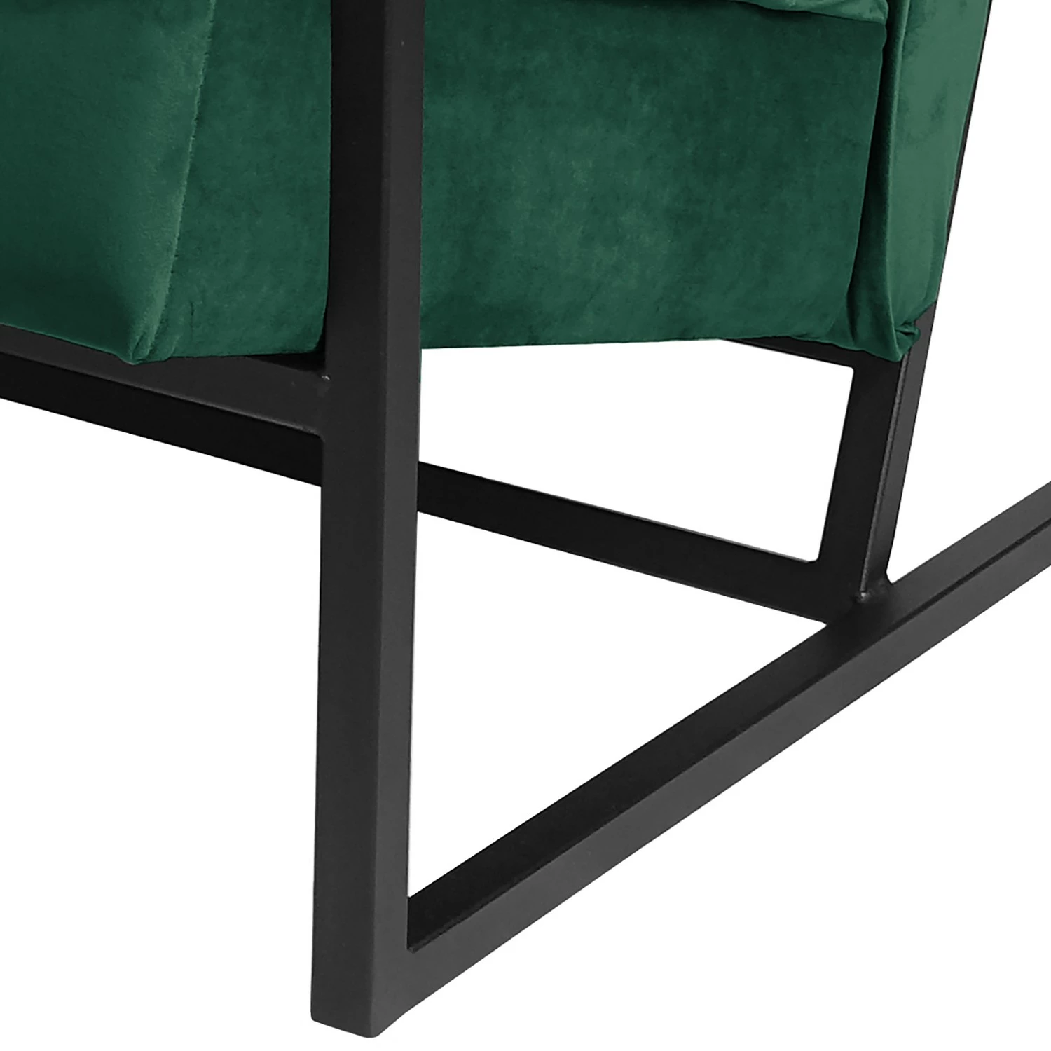 Ars manufacti Fauteuil Novella - Velours Ravi: Vert vieilli 12 Ars manufacti Fauteuil Novella - Velours Ravi: Vert vieilli – Image 10