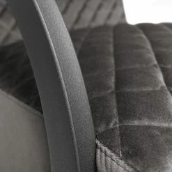 Ars manufacti Fauteuil Liez - Velours - Velours Ravi: Gris -loftscape Boutique 1000231882 210205 07403200511 DETAILS P000000001000231882