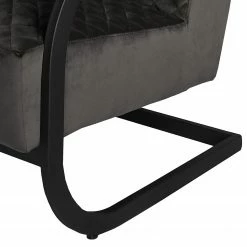 Ars manufacti Fauteuil Liez - Velours - Velours Ravi: Gris -loftscape Boutique 1000231882 210205 07403600513 DETAILS P000000001000231882