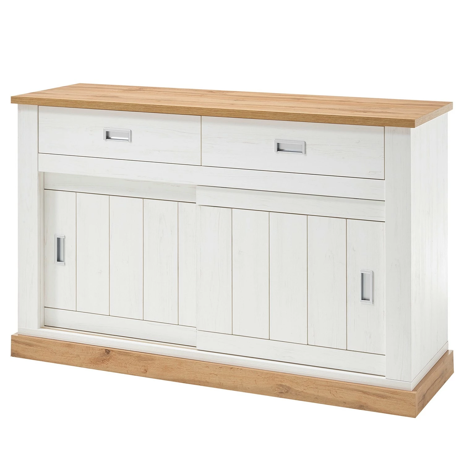 Ridgevalley Buffet Ollezy I - Imitation pin blanc / Imitation chêne artisan 3 Ridgevalley Buffet Ollezy I - Imitation pin blanc / Imitation chêne artisan
