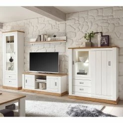 Ridgevalley Tablette murale Ollezy - Imitation pin blanc / Imitation chêne artisan - Largeur : 138 cm -loftscape Boutique 1000231955 201204 06222400036 MOOD DETAILS P000000001000231955 mood