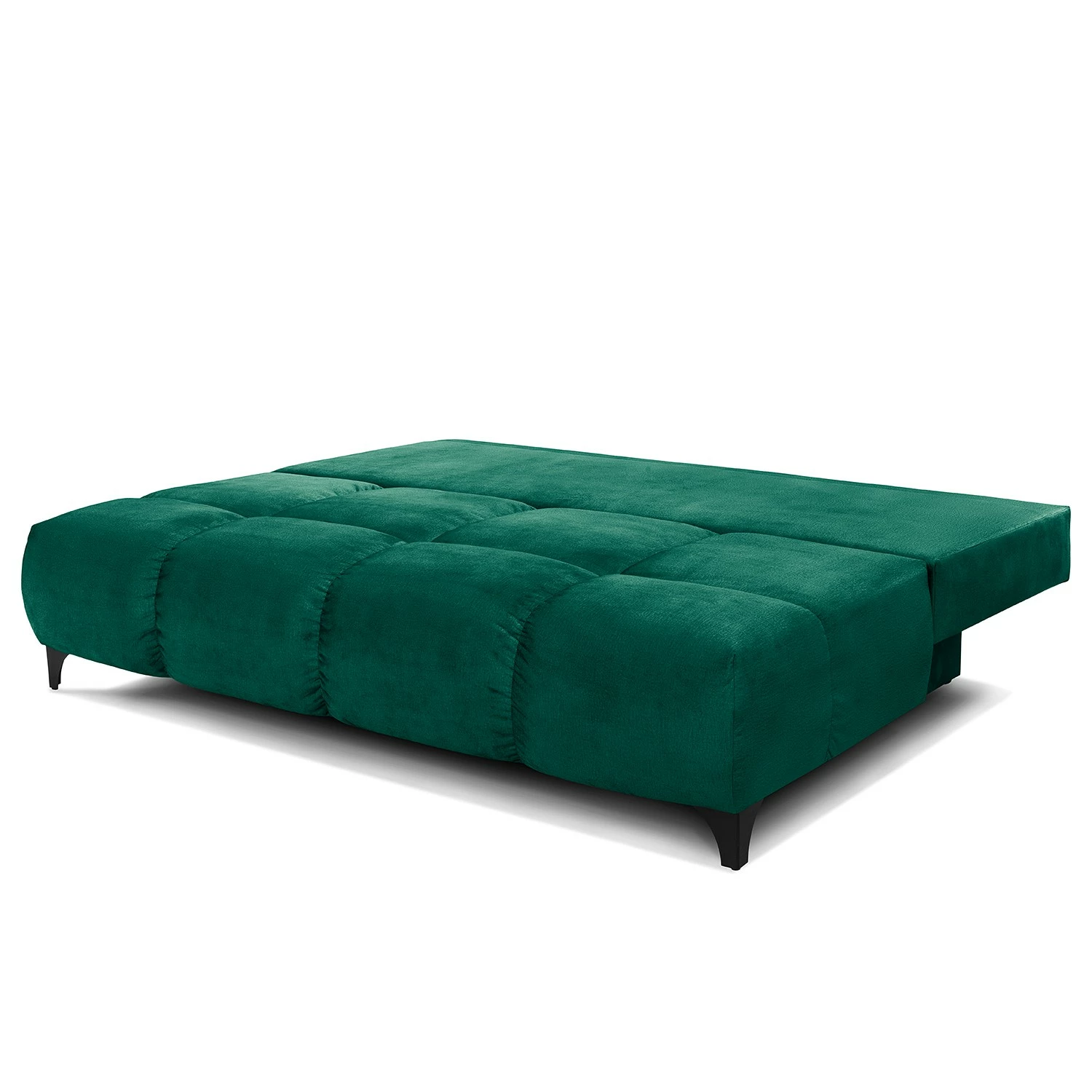 Jack & Alice Canapé convertible Red Oak - Velours - Velours Onoli: Vert vieilli 5 Jack & Alice Canapé convertible Red Oak - Velours - Velours Onoli: Vert vieilli – Image 3